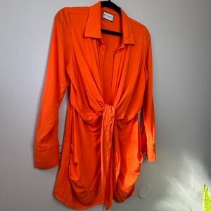 Runway the Label Rayon Ruby Dress | Size 4 Nectarine Vacation